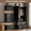 Armoire 71 "avec 2 tiroirs et tringle-130076504