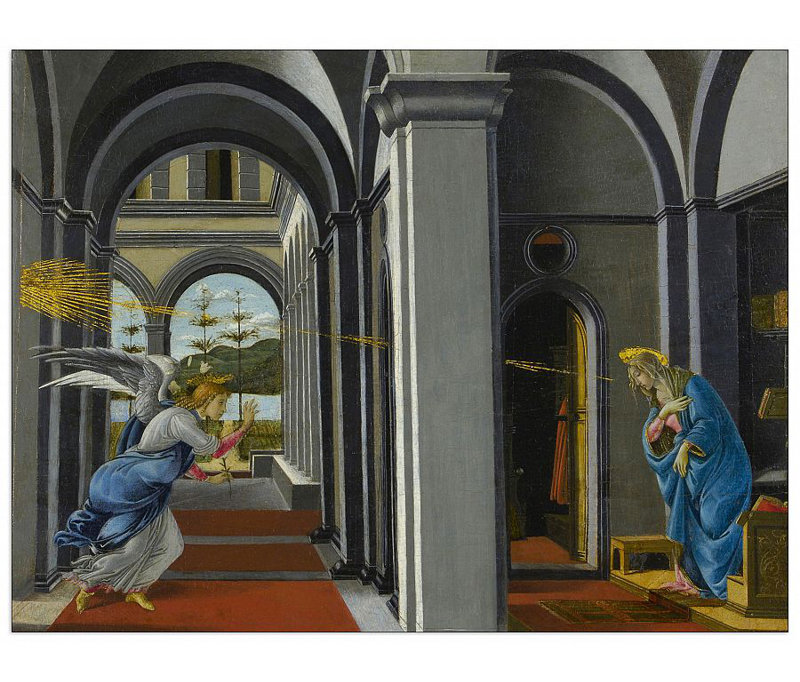 Sandro Botticelli - Wrapped Canvas Print