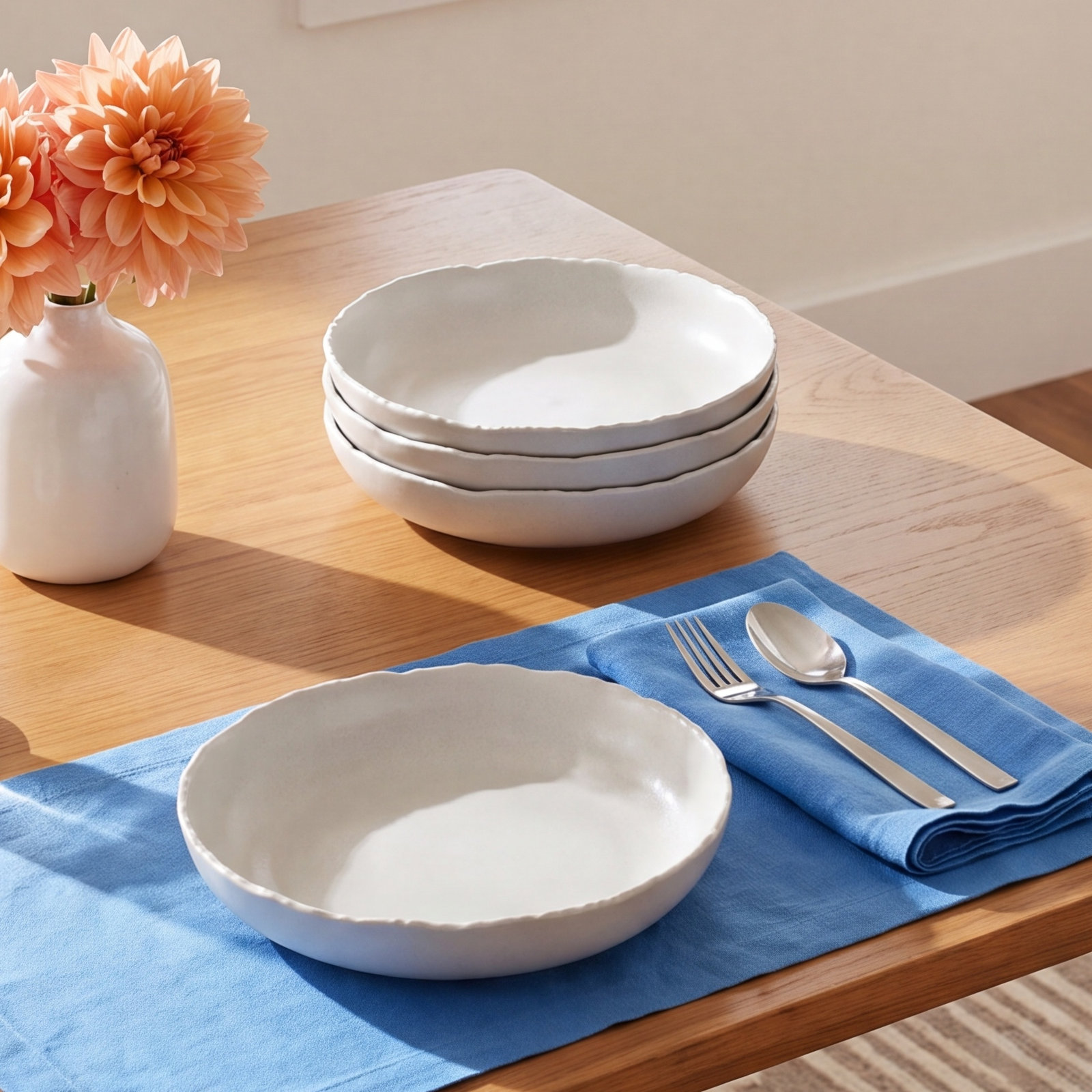 Rubin 36 oz. Pasta Bowl, Beige