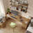 Brown Rectangular Solid Wood desks-108222322