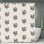 Rideaux de douche à motif floral rétro bleu sarcelle pour salle de bain, l 71 po x 71 po