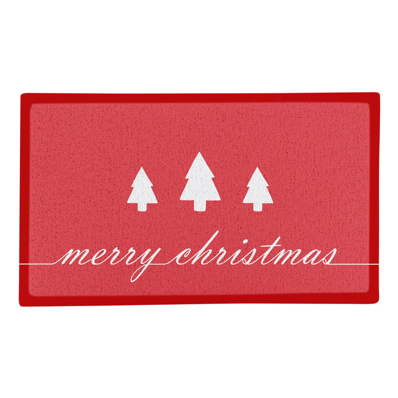 Non-Slip Christmas Doormat