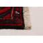 Tapis crème en laine noué à la main rouge Sarabi 3 pi 2 po x 14 pi 5 po