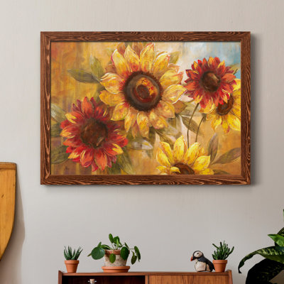 " Sunflower Cheer " Painting Print