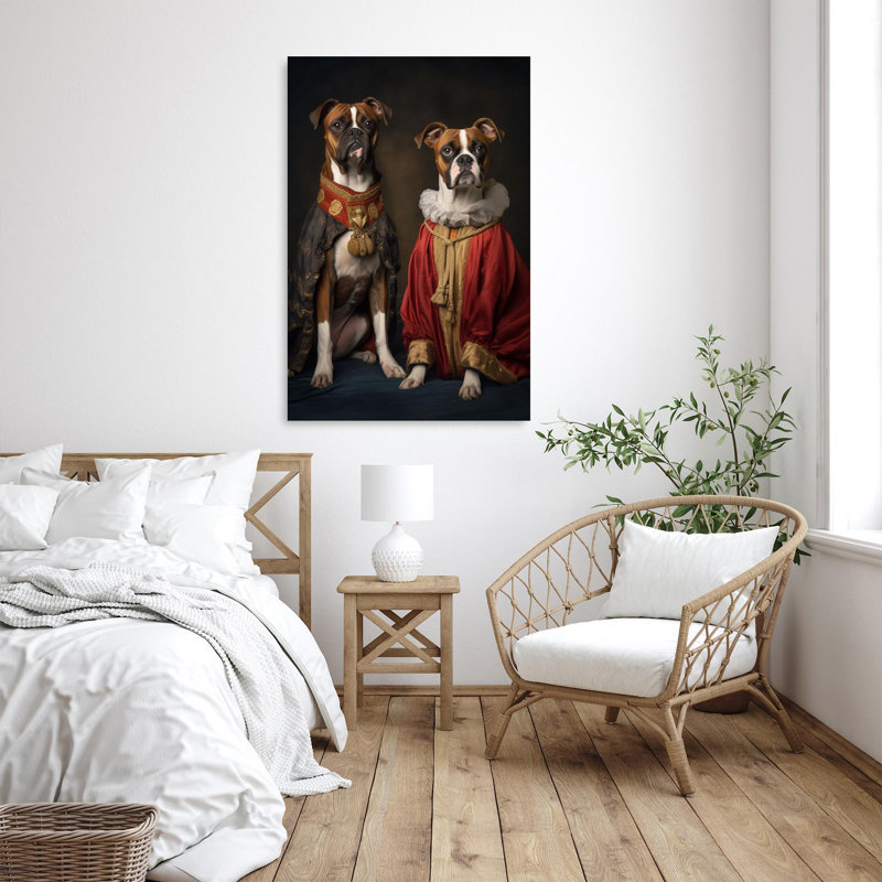 Beechum " Boxer Dog ", 14" H x 11" W x 1.25" D