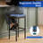 Triplehorn Backless Bar and Counter Stools Upholstered Seat for Comfort, Perfect for Kitchen or Dining Areas-935776921-935776919