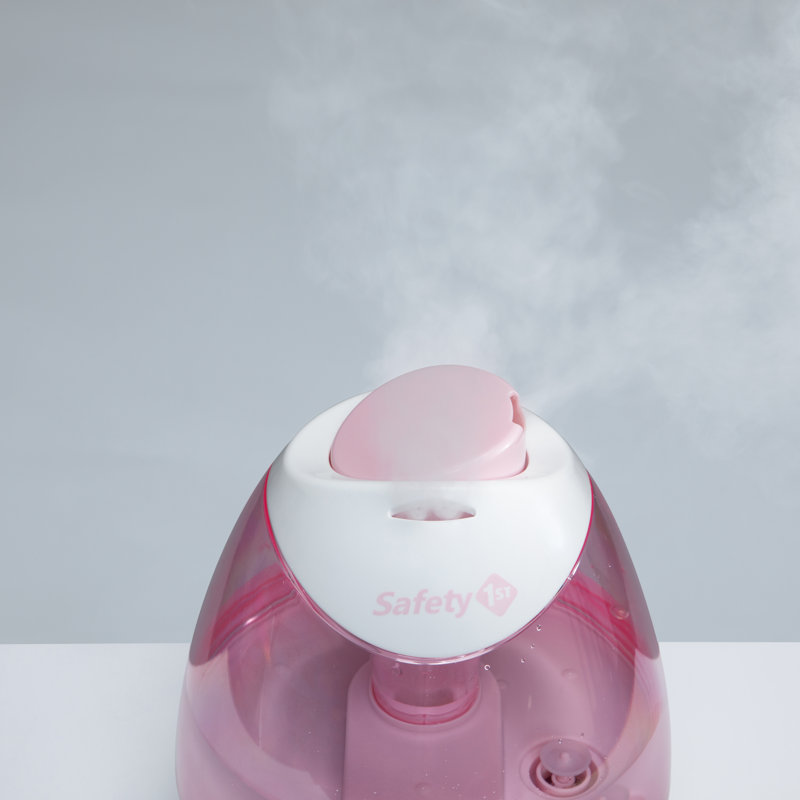 Pink Filter-Free Cool Mist Ultrasonic Tabletop Humidifier