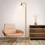 Aliyanna 163cm Gold Task Floor Lamp