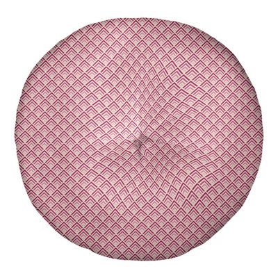 Katelyn  Elizabeth Geometric Floor Pillow