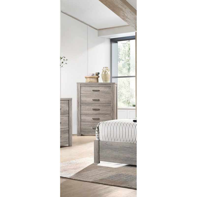 Armoire de rangement simple 5 pièces Rustic