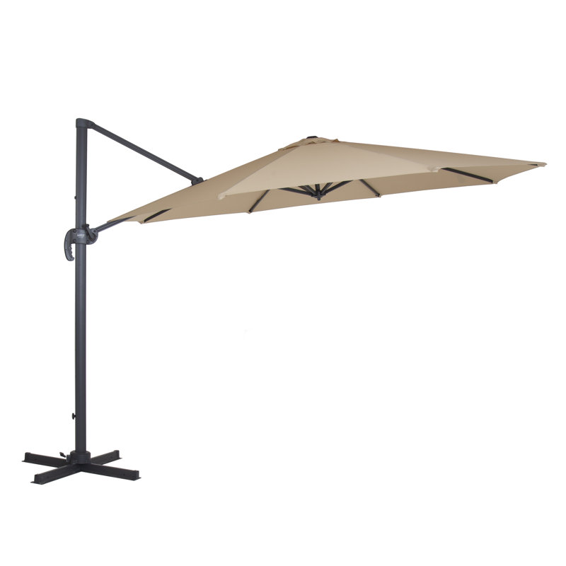 Juliana 350cm Cantilever Parasol, Beige