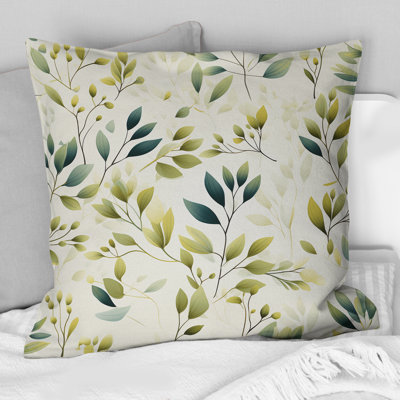 Floral Throw Pillow