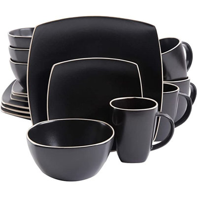 Ivy Bronx  Stoneware Dinnerware - Service for 4