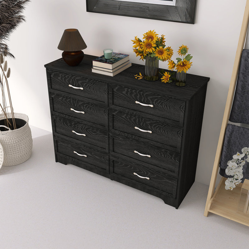 Commode avec commode à 8 tiroirs Modern