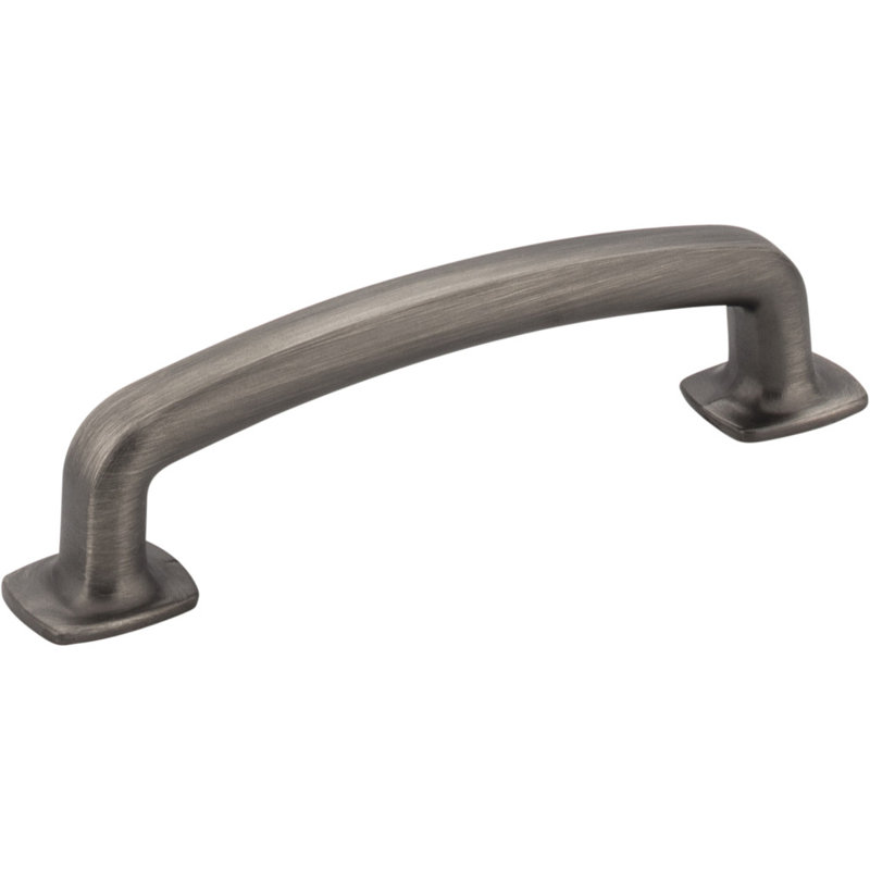 Belcastel I Bar Pull, Brushed Pewter, 3 3/4"