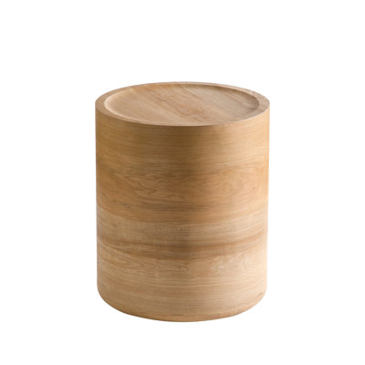 Round End Table with sturdy base