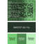 Tapis oriental vert / noir en laine et polyester tissé à la machine Kayelle-1564748758