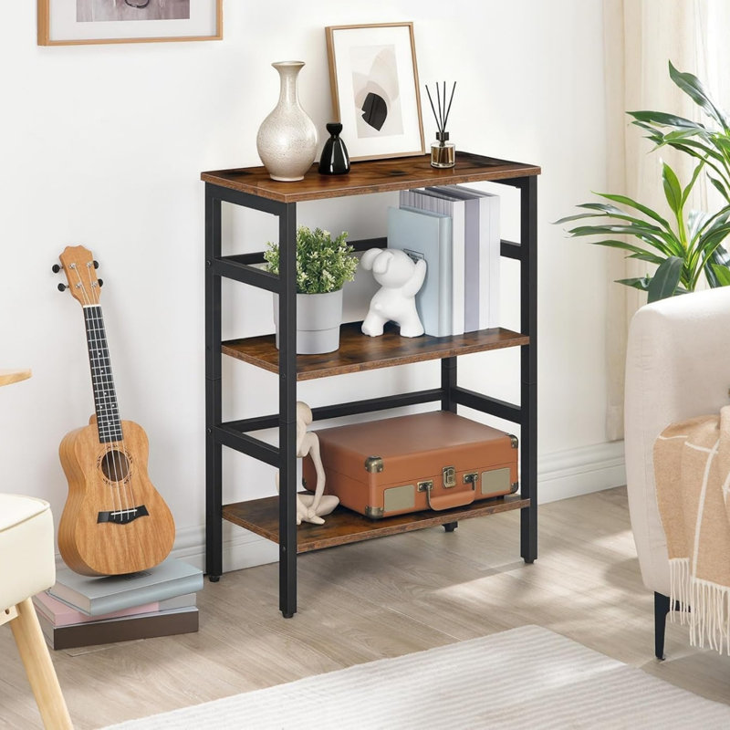 81cm H x 60cm W Metal Bookcase