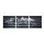 «Teton Pano Above Clouds - Grand Teton National Park» par Darren White, art mural en verre acrylique, ensemble de 3 pièces-102009986