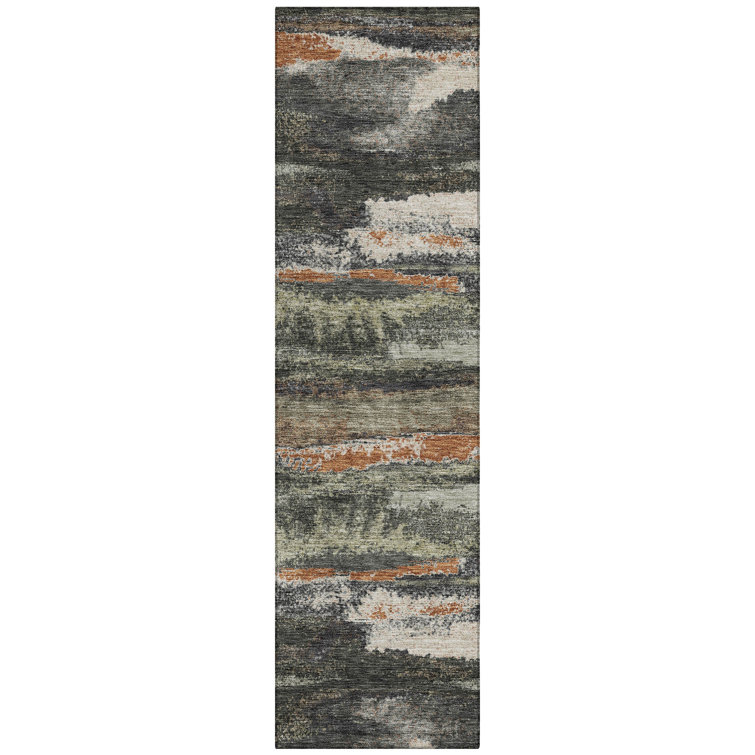 Aleighna Area Rug with Non-Slip Backing