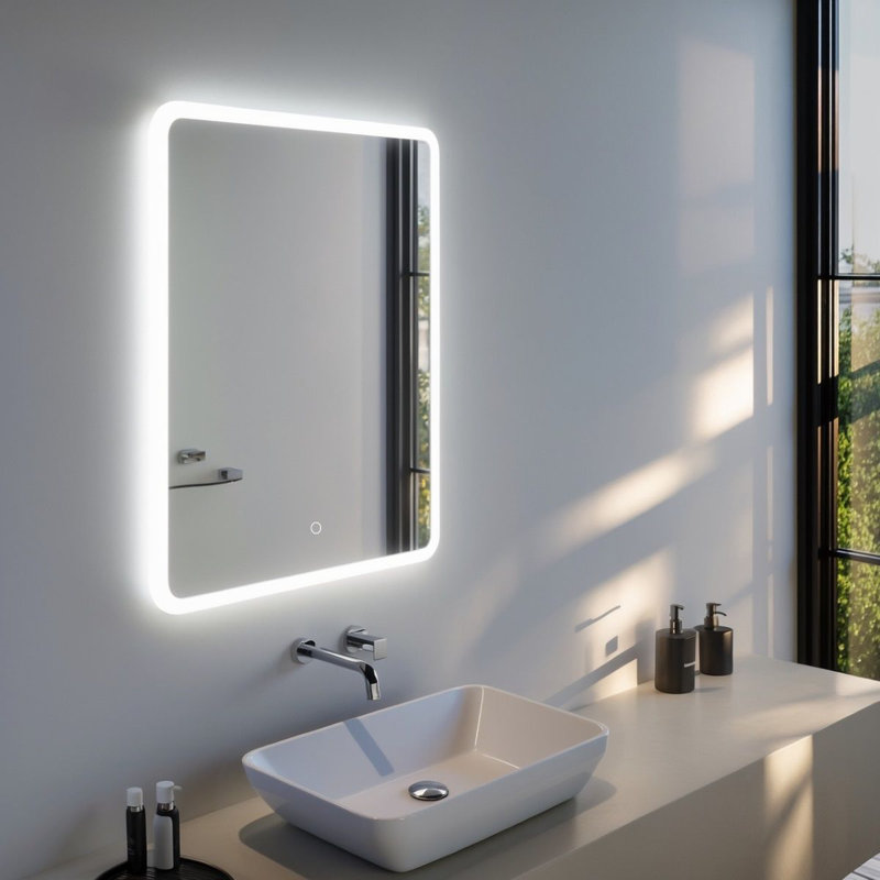 Rectangle Mirror, 60cm H x 80cm W