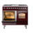 ILVE Nostalgie II Series 40 inch Dual Fuel Range with 6 Sealed Burners, Griddle (Glass Door)-99299500-99299491
