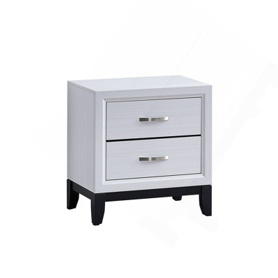 Table de chevet, blanc