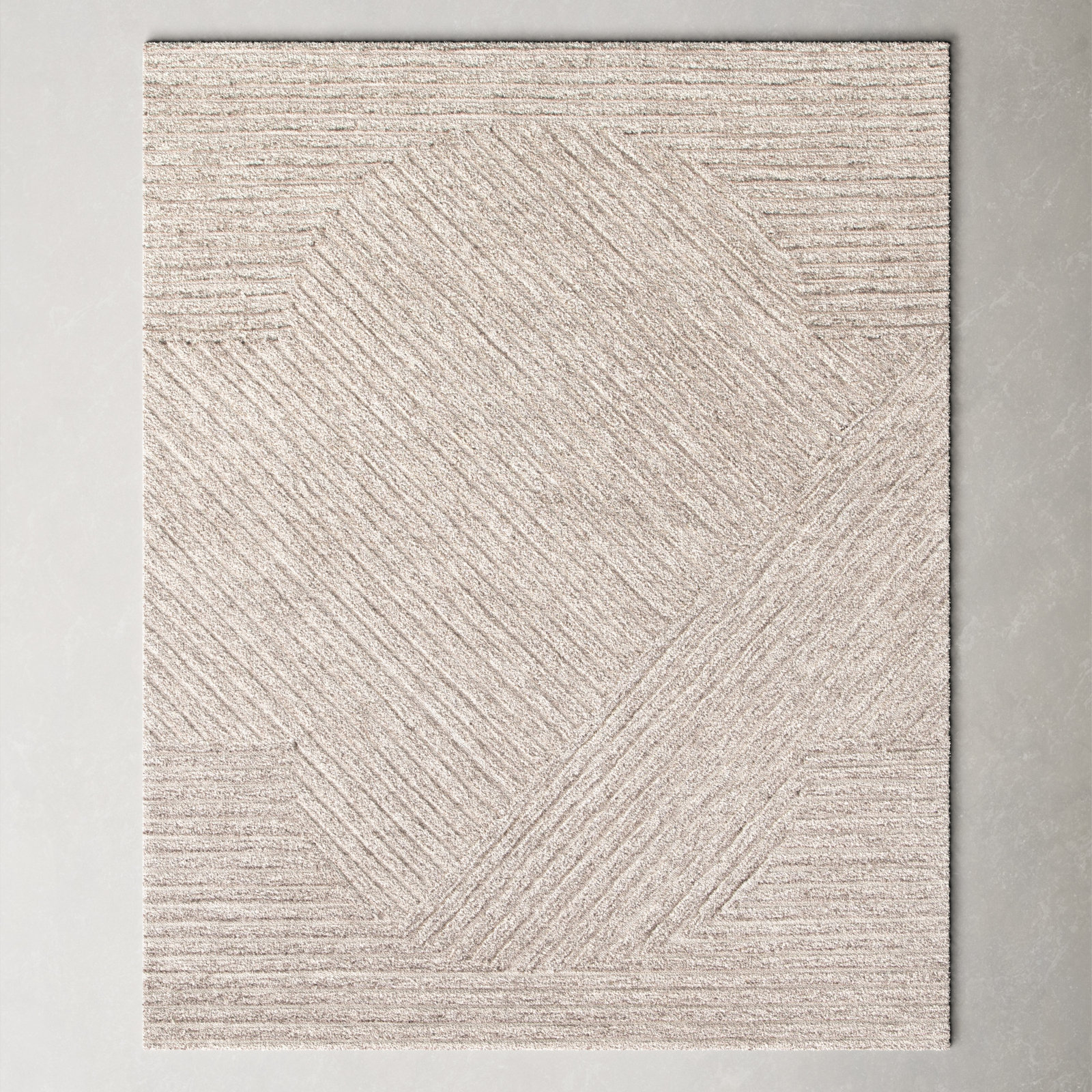 Quinton Outdoor Area Rug-Heathered, Rectangle 9' x 12'
