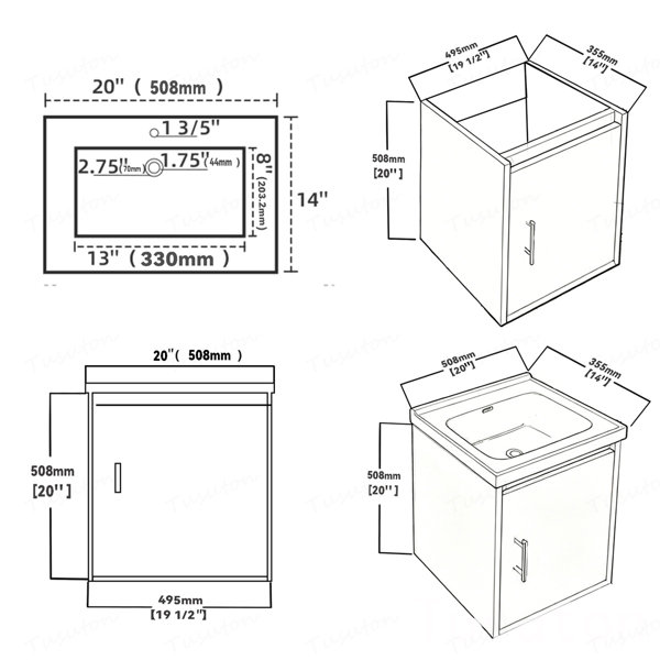 Dimensions du produit