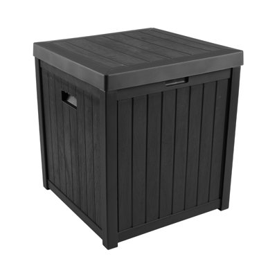 Outdoor Storage Box - 50 Gallon Deck Box for Pool Accessories or Patio Furniture Cushions - Deck Boxes Outdoor Waterproof Fade-Resistant by Pure Garde by Pure Garden