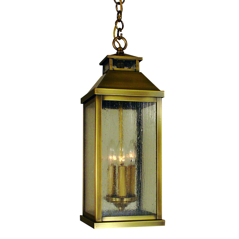 Canterbury 3 - Light Pendant, Bronze, Gold White Iridescent
