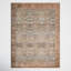 Pratt Oriental Area Rug in Ocean/Rust-1883383664
