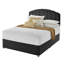 Silentnight upholstered premium Divan bed - base only-2062848804-2062848808-2062848815