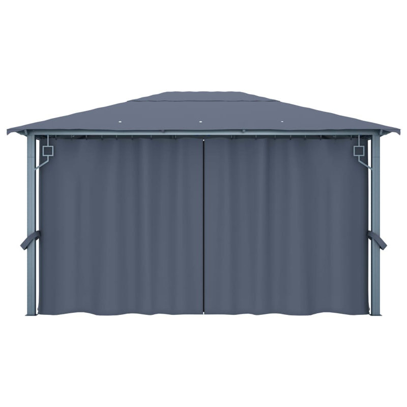Ochelata 4m x 3m Steel Pop Up Gazebo, Anthracite