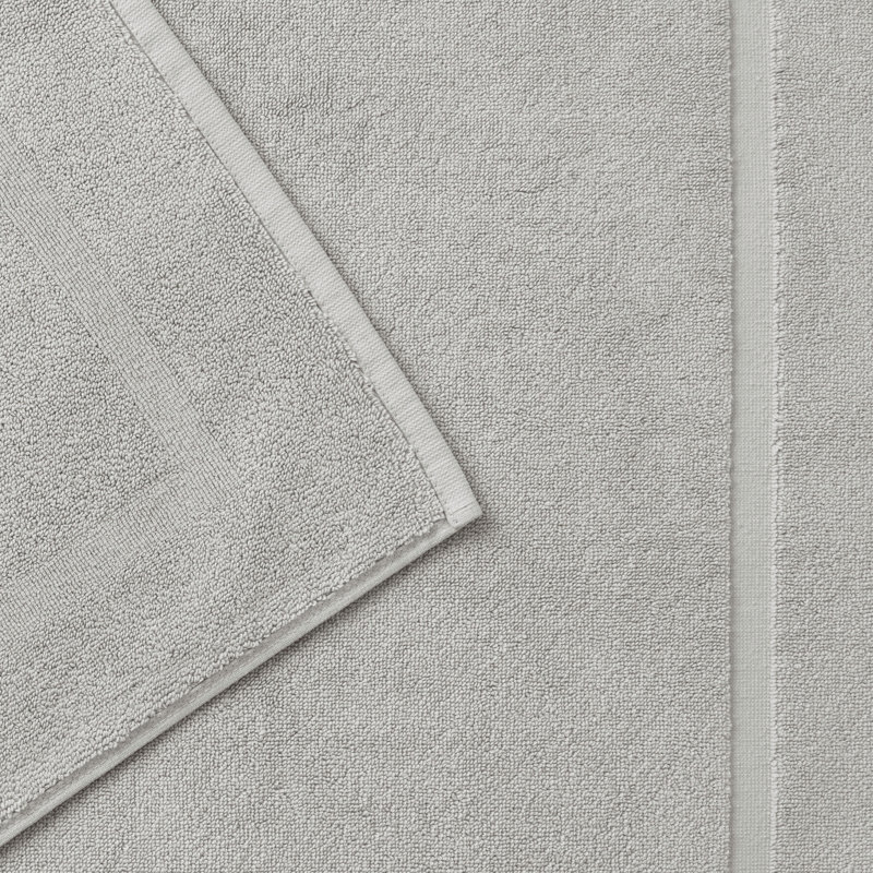 Renaissance Towelling Bath Mat, Dove Grey
