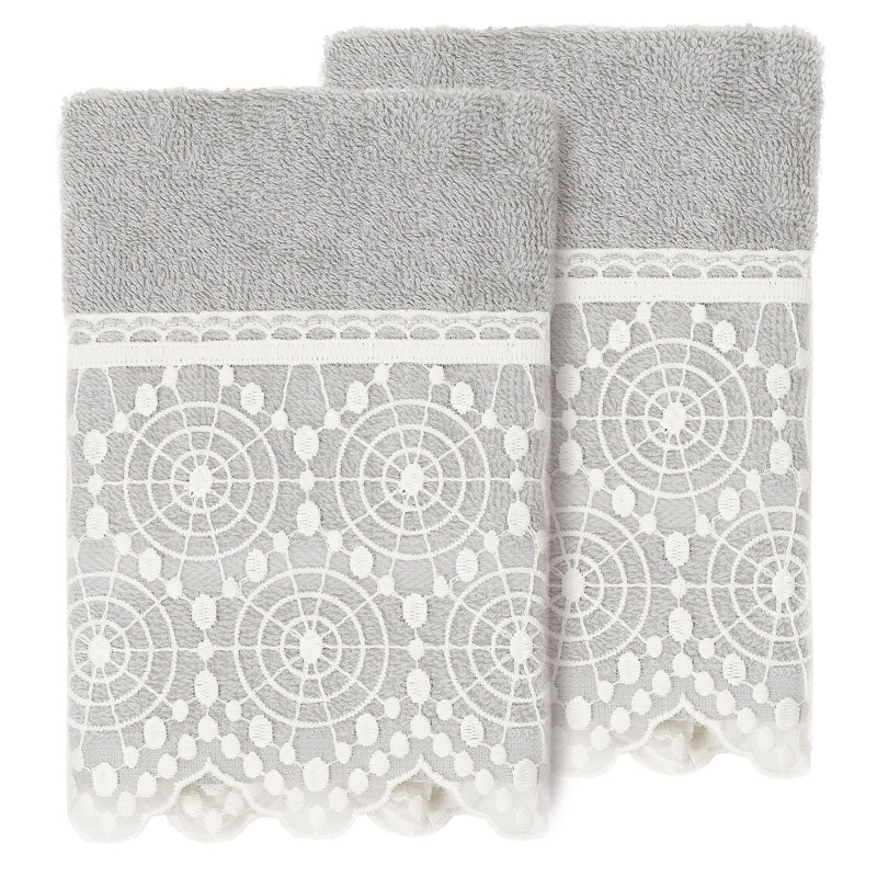  Essuie-mains en coton turc, Gris