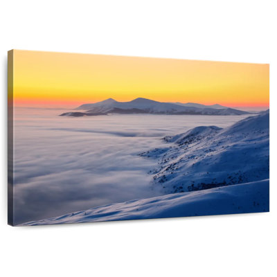 Alvord Sunset Snow