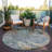Machine Washable Indoor/Outdoor Xhevrie Taupe Rug-675964885