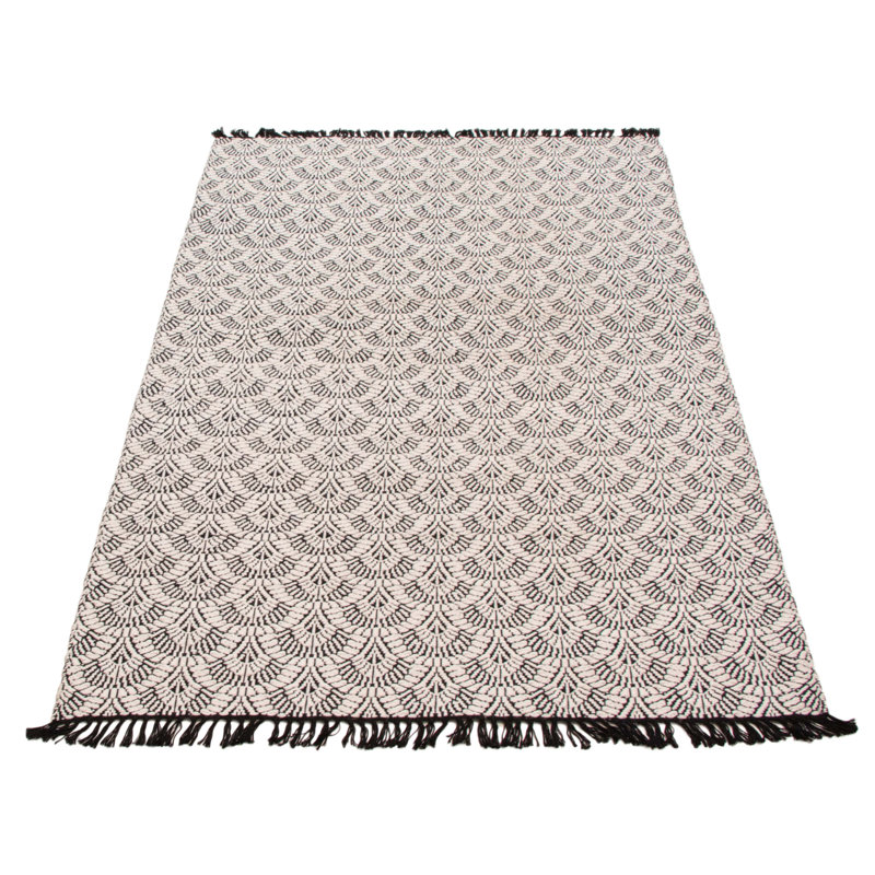 Kilim blanc Marrakech 4 pi 11 po x 8 pi 2 po