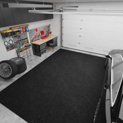 Custom Cut Non-Slip Rubberback Scrape Indoor/Outdoor Extra Long Runner Rugs for Hallway, Kitchen, Living Room, Garage, and Patio
