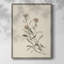 Impression florale vintage encadrée CXCIX - bois massif-152728584