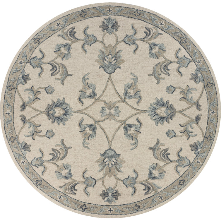 Munz Handmade Traditional Natural Wool Indoor Area Rug