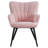Bakhyt 25" Wide Upholstered Curved Back Armchair-1014743887-985598955