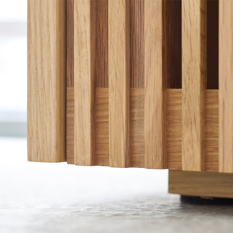 Meuble télé moderne à porte grillagée, 86.61"
