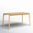 Jennings Solid Wood Base Dining Table-1612317149-1612317148