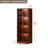 Brown Home Theater Entertainment Center Living Room Four-piece Set With Wireless Led Light For 65/70/75/85/100 Inch TV, Mid-century Modern Wood Media Console Include Expandable TV Stand Glass Display Cabinet Coffee Table 