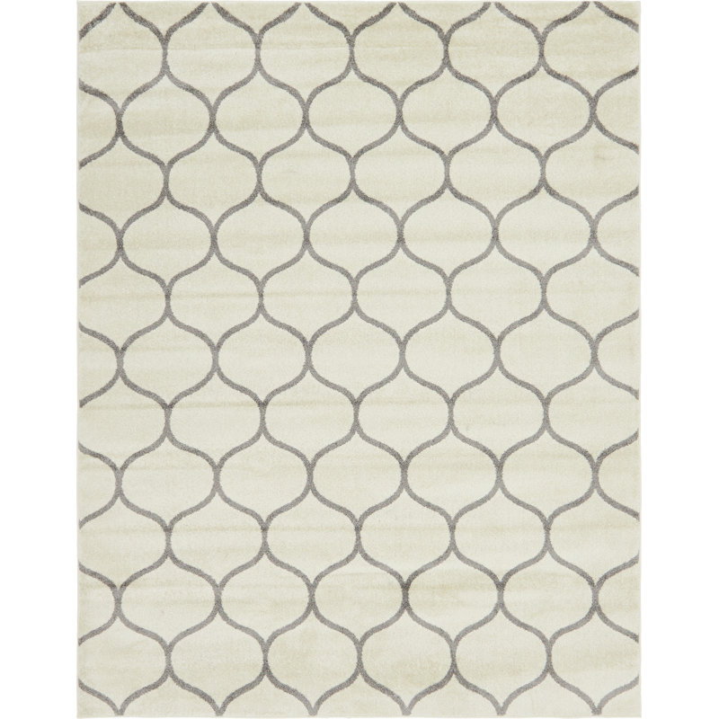 Tapis ivoire Lllan, Rectangle 7 pi 10 po x 10 pi