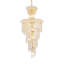 Lustre unique à 10 lumières avec accents de cristal Ston Easton-429028880-429028882