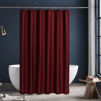 Rideau de douche en tissu hydrofuge