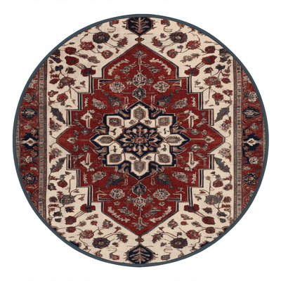 Machine Washable Persian Black Area Rug